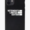 Vetements Limited Edition Printed Faux Leather iPhone Case