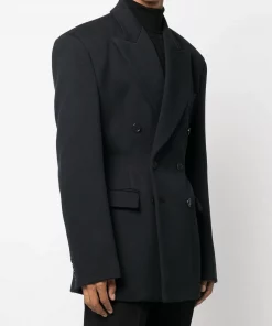 VETEMENTS Reconstructed Double-breasted Blazer