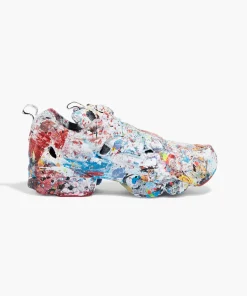 Reebok X Vetements coated shell and mesh running sneakers