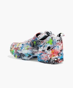 Reebok X Vetements coated shell and mesh running sneakers 3