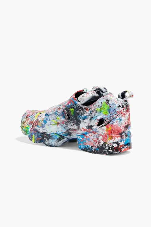 Reebok X Vetements coated shell and mesh running sneakers 3