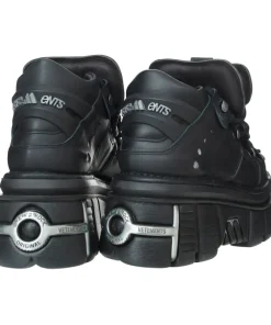 Vetements Black New Rock Edition Platform Sneakers 3